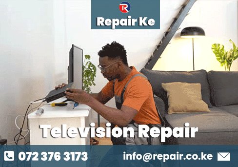 Television Repair Services in Nairobi and TV parts