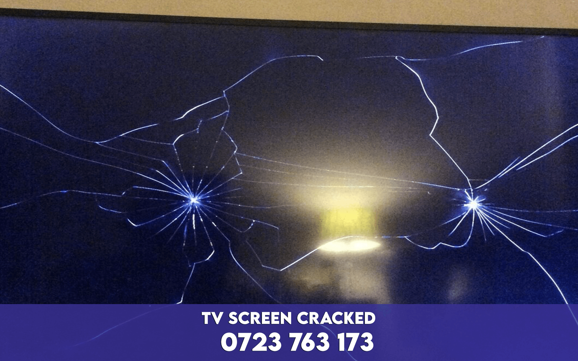 How much does a Cracked Television Screen Replacement Cost?